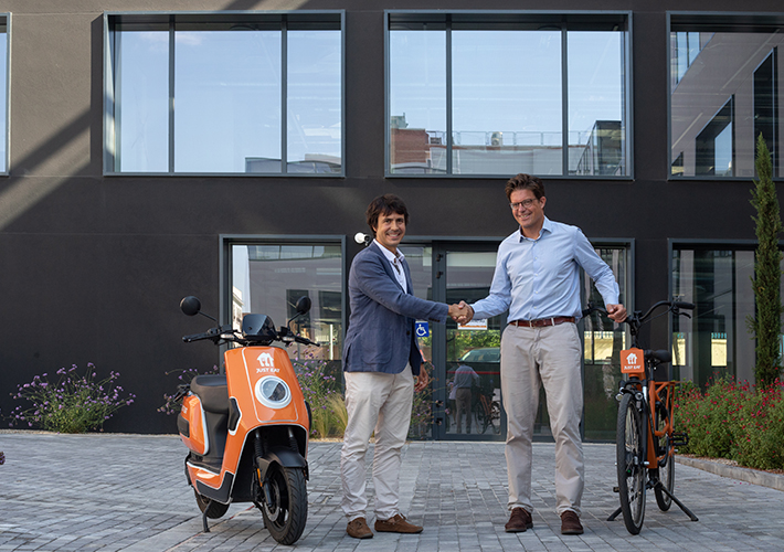 foto noticia Just Eat adquiere una de las mayores flotas eléctricas de motos y bicis de España
